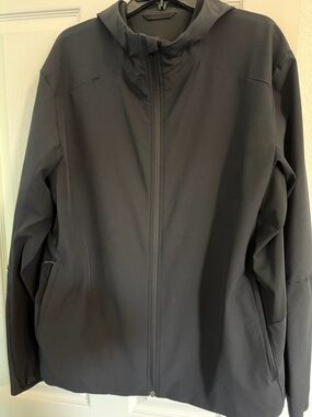 Lululemon Men’s Warp Light Packable Jacket, Black, XXL, like new